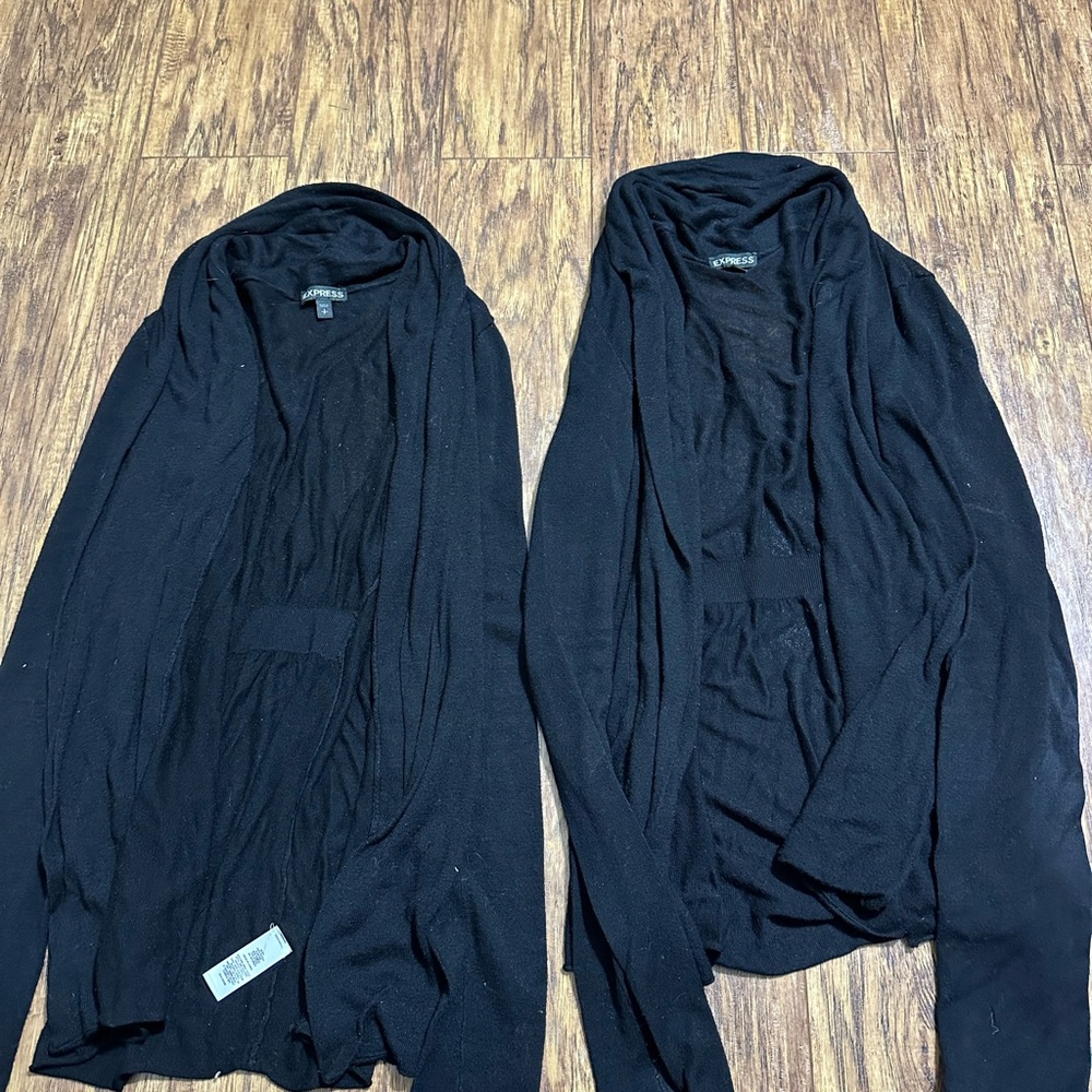 Express Black Knit Cardigan